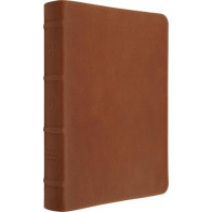ESV Heirloom Bible, Gratia: Large Print Thinline Reference Edition (Cowhide, British Tan) - Genuine Leather With ribbon marker(s)