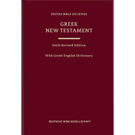 Greek New Testament (UBS6) with Greek-English Dictionary (Hardcover) - Hardcover