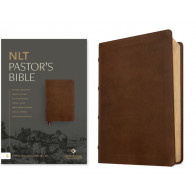 NLT Pastor's Bible, Filament Enabled (LeatherLike, Brown, Red Letter) - LeatherLike Imitation Leather With ribbon marker(s)