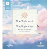 One Year Bible New Testament for New Beginnings by DaySpring NLT, Filament Enabled (Softcover) - Softcover