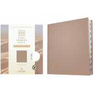 NLT Every Woman's Bible, Journaling Edition, Filament Enabled (Hardcover, Sand, Indexed, Red Letter) - Hardcover Sand With thumb index and ribbon marker(s)