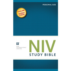 NIV Study Bible Personal Size - Softcover
