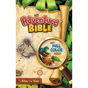 NIV, Adventure Bible, Hardcover, Full Color - Hardcover With dust jacket