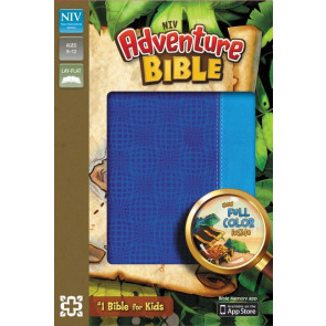 Adventure Bible, NIV - Imitation Leather, Blue With ribbon marker(s)