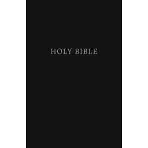 KJV, Pew Bible, Large Print, Hardcover, Black, Red Letter Edition - Hardcover