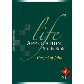 Life Application Study Bible NLT, Gospel of John with New Believers Introduction - Softcover