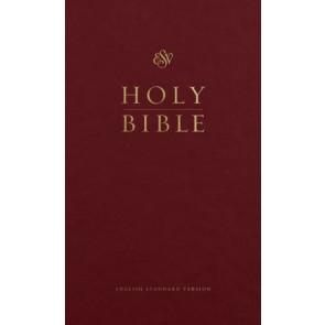 ESV Pew Bible (Hardcover, Burgundy) - Hardcover
