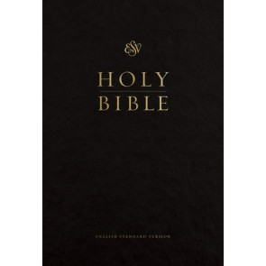 ESV Pew and Worship Bible, Large Print (Black) - Hardcover
