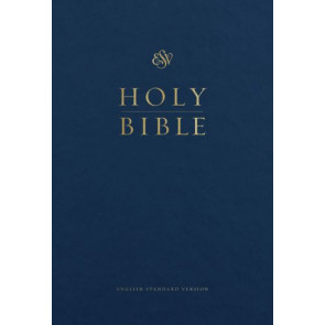 ESV Pew and Worship Bible, Large Print (Hardcover, Blue) - Hardcover