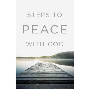 Steps to Peace with God (Pack of 25) - Pamphlet