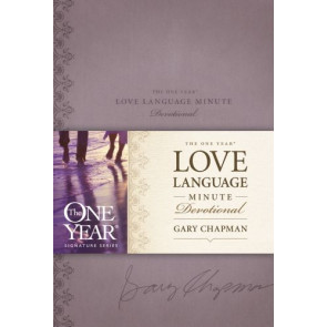 One Year Love Language Minute Devotional - LeatherLike