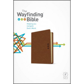 Wayfinding Bible NLT  - LeatherLike With ribbon marker(s)