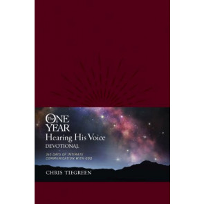 One Year Hearing His Voice Devotional - LeatherLike