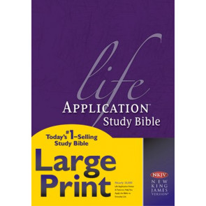 NKJV Life Application Study Bible, Second Edition, Large Print  - Hardcover