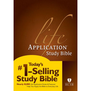 HCSB Life Application Study Bible, Second Edition (Red Letter, Hardcover) - Hardcover