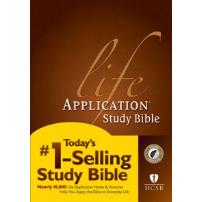 HCSB Life Application Study Bible, Second Edition (Red Letter, Hardcover, Indexed) - Hardcover With thumb index