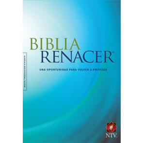 Biblia Renacer NTV (Tapa rústica, Azul) - Softcover