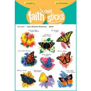 God's Beautiful Butterflies - Stickers