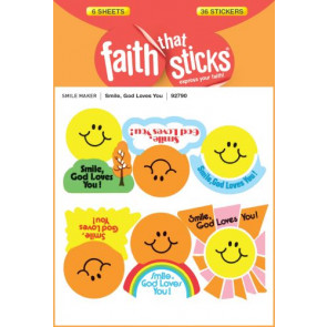 Smile, God Loves You - Stickers