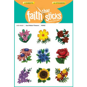 God Made Flowers - Stickers
