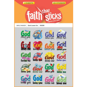 God Loves Us - Stickers