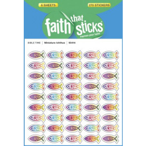 Miniature Ichthus - Stickers