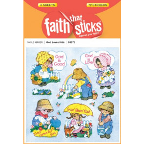 God Loves Kids - Stickers