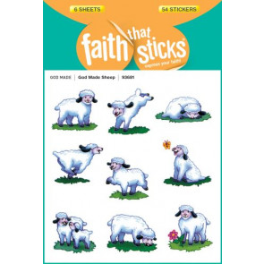 God Made Sheep - Stickers