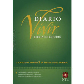 Biblia de estudio del diario vivir NTV (Tapa dura, Verde, Índice, Letra Roja) - Hardcover With thumb index