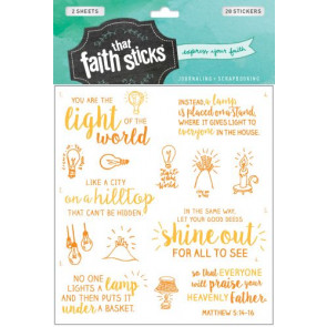 Matthew 5:14-16 - Stickers