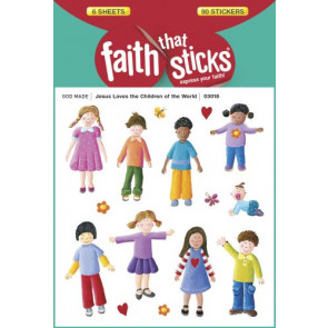 Jesus Loves the Children of the World - Stickers