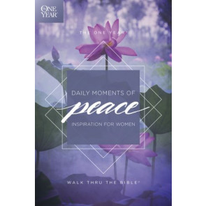 The One Year Daily Moments of Peace - Softcover