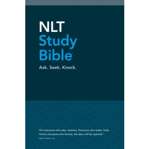 NLT Study Bible (Hardcover Cloth, Blue, Red Letter) - Hardcover Twilight Blue Cloth