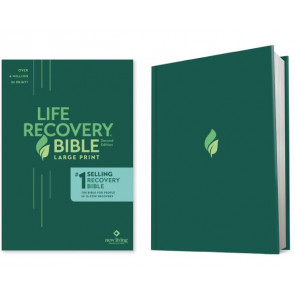 NLT Life Recovery Bible, Second Edition, Large Print (Hardcover) - Hardcover