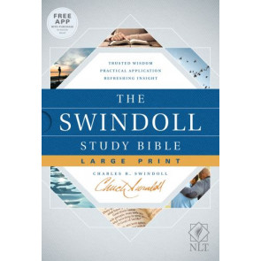 Swindoll Study Bible NLT, Large Print (Hardcover) - Hardcover