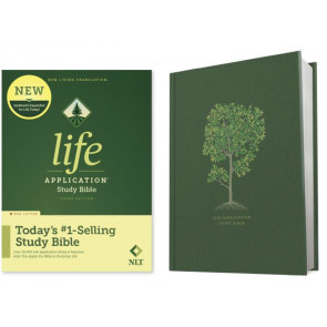 NLT Life Application Study Bible, Third Edition (Hardcover, Red Letter) - Hardcover With dust jacket