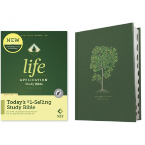 NLT Life Application Study Bible, Third Edition  - Hardcover With thumb index