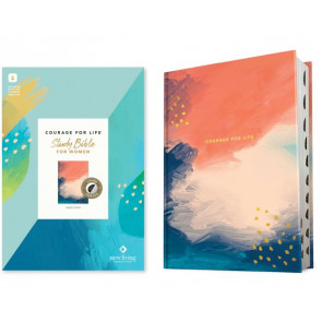 NLT Courage For Life Study Bible for Women, Filament Enabled (Hardcover, Indexed) - Hardcover With printed dust jacket and thumb index