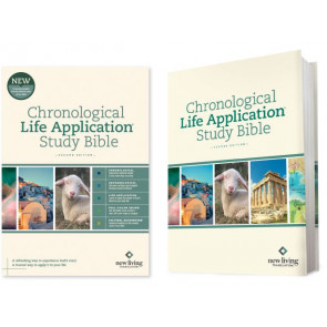 NLT Chronological Life Application Study Bible, Second Edition (Hardcover) - Hardcover With printed dust jacket and ribbon marker(s)