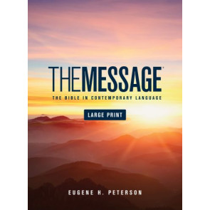 Message Large Print (Hardcover) - Hardcover With printed dust jacket and ribbon marker(s)