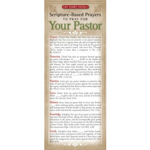 Scripture-Based Prayers to Pray for Your Pastor 50-pack - Cards