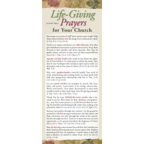 Life-Giving Prayers for Your Church 50-pack - Cards