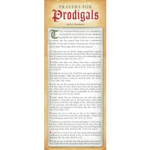 Prayers for Prodigals 50-pack - Cards