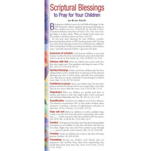 Scriptural Blessings to Pray for Your Children 50-pack - Cards