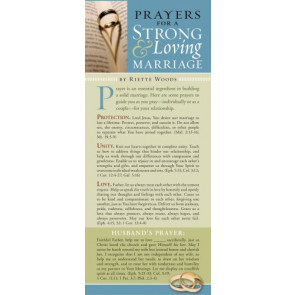 Prayers for a Strong and Loving Marriage 50-pack - Cards