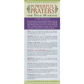 Powerful Prayers for Your Husband 50-pack - Cards