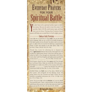Everyday Prayers for Your Spiritual Battle 50-pack - Cards