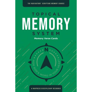 Topical Memory System, Memory Verse Cards - Softcover